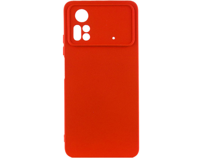 Чохол-силікон Cover Lakshmi Full Camera Xiaomi Poco X4 Pro 5G, (Червоний / Red)