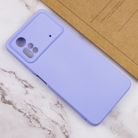 Чехол-силикон Cover Lakshmi Full Camera Xiaomi Poco X4 Pro 5G, (Сиреневый / Dasheen)