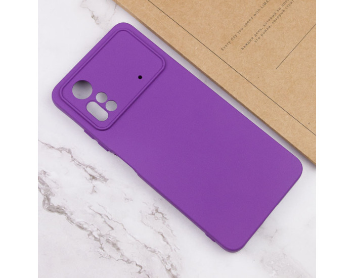 Чохол-силікон Cover Lakshmi Full Camera Xiaomi Poco X4 Pro 5G, (Фіолетовий / Purple)