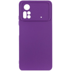 Чохол-силікон Cover Lakshmi Full Camera Xiaomi Poco X4 Pro 5G, (Фіолетовий / Purple)