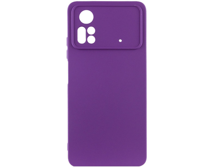 Чохол-силікон Cover Lakshmi Full Camera Xiaomi Poco X4 Pro 5G, (Фіолетовий / Purple)