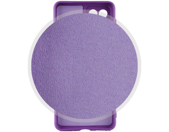 Чохол-силікон Cover Lakshmi Full Camera Samsung M53 5G (Фіолетовий / Purple)