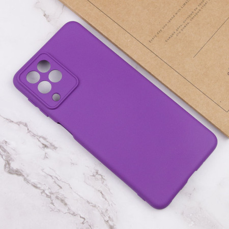 Чехол-силикон Cover Lakshmi Full Camera Samsung M53 5G (Фиолетовый / Purple) (Класс А)