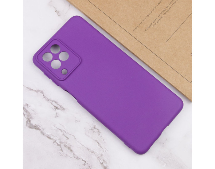 Чохол-силікон Cover Lakshmi Full Camera Samsung M53 5G (Фіолетовий / Purple)