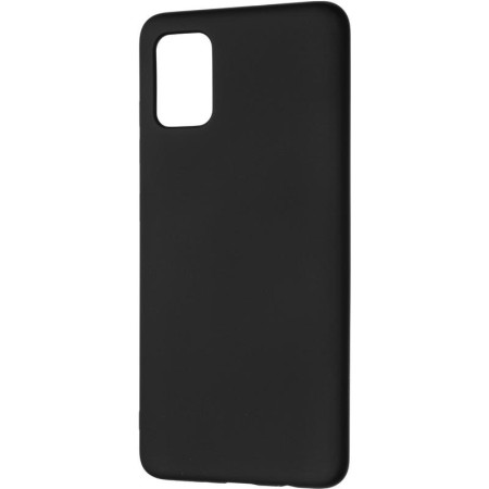 Чехол-силикон оригинал Full Soft Matte Samsung A515 A51 Black