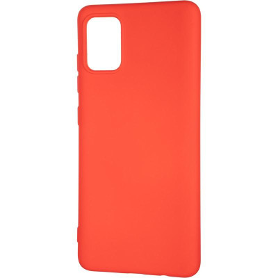 Чехол-силикон оригинал Full Soft Case Samsung A515 A51 Red