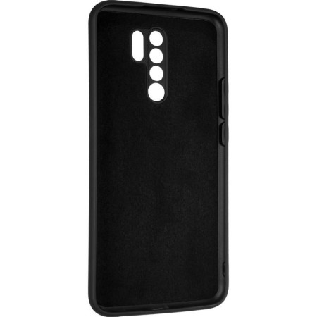 Чехол-силикон оригинал Full Cover Soft Matte Xiaomi Redmi 9 Black