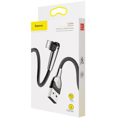 Кабель USB Baseus Sharp-Bird Mobile Game Lightning (1m) (Чорний \ Black)