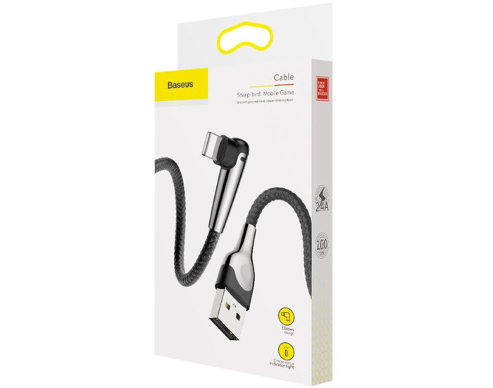 Кабель USB Baseus Sharp-Bird Mobile Game USB to Lightning (1m) Black