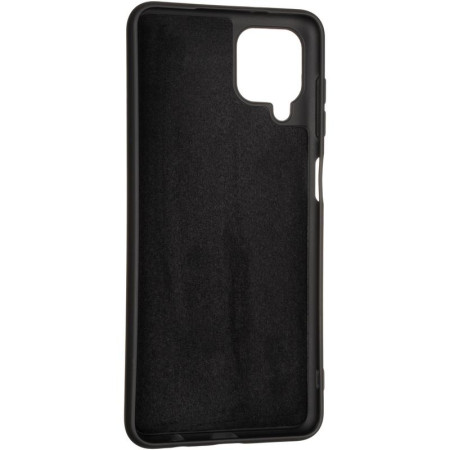 Чехол-силикон оригинал Full Soft Case Samsung A125, A12 / M127, M12, Black (Класс B)