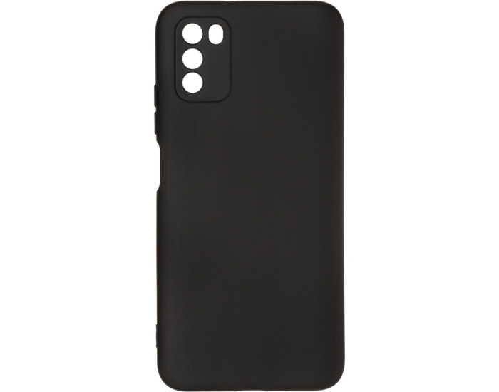 Чехол-силикон оригинал Full Soft Matte Xiaomi Redmi 9T/Poco M3 Black