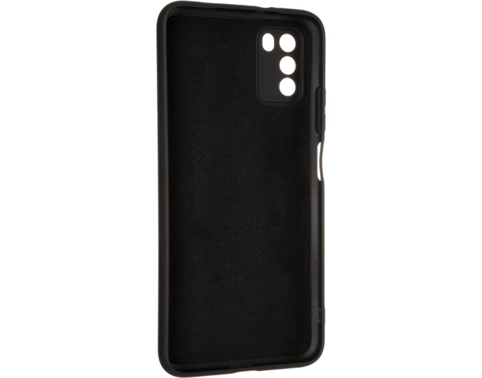 Чехол-силикон оригинал Full Soft Matte Xiaomi Redmi 9T/Poco M3 Black