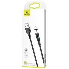 Кабель USB Usams US-SJ292 Magnetic U-Sure Series USB to Lightning (1m) черный