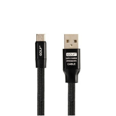 Кабель USB Golf Momory GC-56t Type-C (Чорний \ Black)