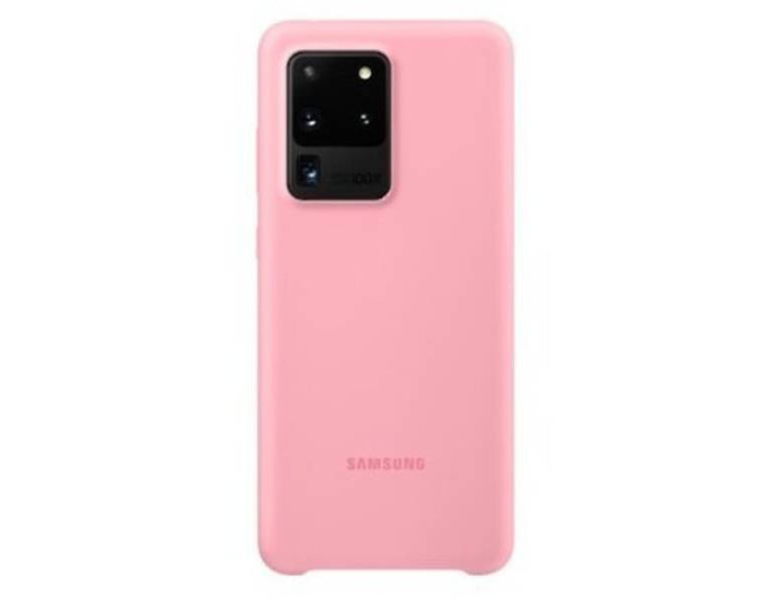 Чехол-силикон оригинал Soft Matte Samsung G988 S20 Ultra Light Pink