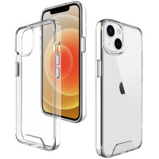 Чехол-силикон Space Case transparent iPhone 14 Plus Прозрачный																				