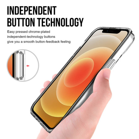 Чехол-силикон Space Case transparent iPhone 14 Plus Прозрачный																				 (Класс B)