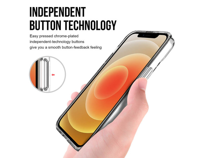 Чехол-силикон Space Case transparent iPhone 14 Plus Прозрачный																				