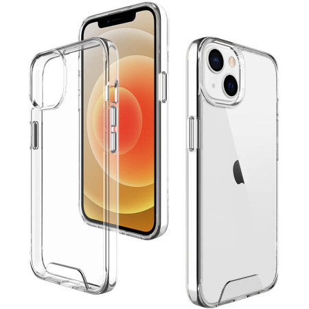 Чехол-силикон Space Case transparent iPhone 14 Прозрачный																				 (Класс B)