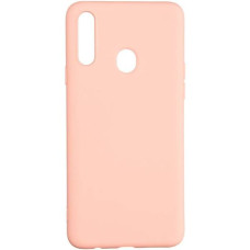 Чехол-силикон оригинал Soft Matte Samsung A207 A20s Pink Sand
