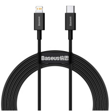 Кабель USB Baseus Superior Series Type-C/Lightning (20W/1m) (CATLYS-A01) чорний