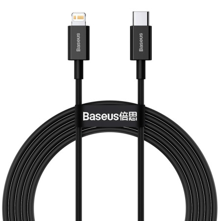 Кабель USB Baseus Superior Series Type-C/Lightning (20W/1m) (CATLYS-A01) Черный