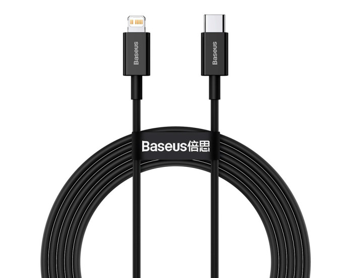 Кабель USB Baseus Superior Series Type-C/Lightning (20W/1m) (CATLYS-A01) Черный 