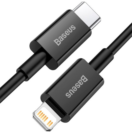 Кабель USB Baseus Superior Series Type-C/Lightning (20W/1m) (CATLYS-A01) Черный