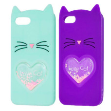 Чехол LOVE Cat Xiaomi Redmi Note 6 Pink