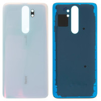 Задняя крышка для Xiaomi Redmi Note 8 Pro, белая (OR) (Класс B)
