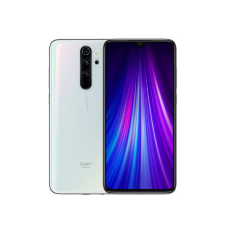 Задняя крышка для Xiaomi Redmi Note 8 Pro, белая (OR) (Класс B)