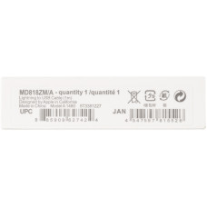 Кабель USB to Lightning iPhone X Original Quality 1m (Foxconn)