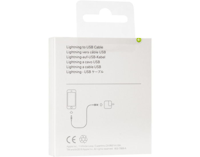 Кабель USB to Lightning iPhone X Original Quality 1m (Foxconn)