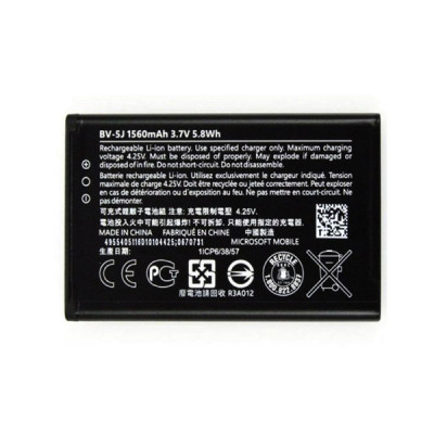 Аккумулятор Nokia BV-5J, Lumia 435, 1560 mAh
