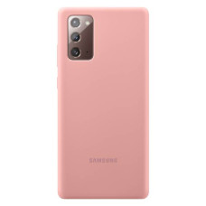 Чехол-силикон оригинал Full Soft Matte Samsung N985 Note 20 Ultra Hot Pink