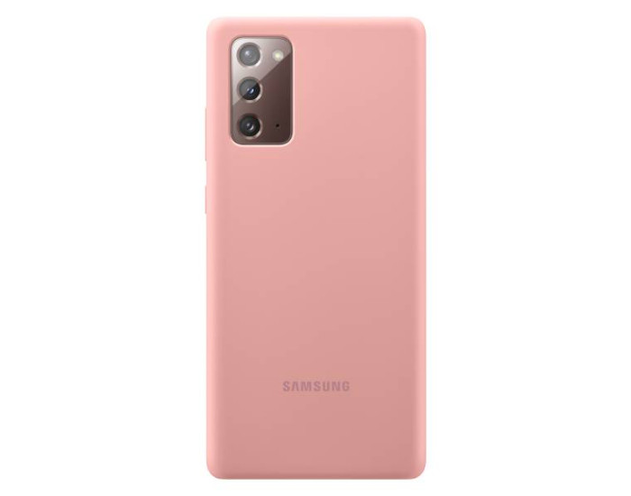 Чехол-силикон оригинал Full Soft Matte Samsung N985 Note 20 Ultra Hot Pink