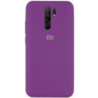 Чехол-силикон оригинал Full Cover Soft Matte Xiaomi Redmi 9 Grape
