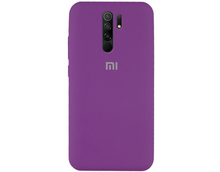 Чехол-силикон оригинал Full Cover Soft Matte Xiaomi Redmi 9 Grape