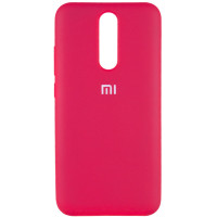 Чехол-силикон оригинал Full Cover Soft Matte Xiaomi Redmi 9 Hot Pink