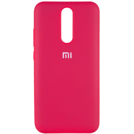 Чехол-силикон оригинал Full Cover Soft Matte Xiaomi Redmi 9 Hot Pink