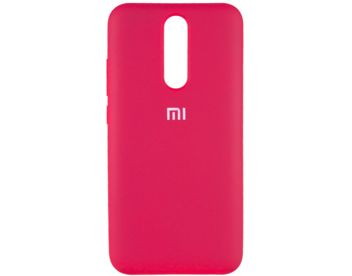 Чехол-силикон оригинал Full Cover Soft Matte Xiaomi Redmi 9 Hot Pink