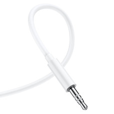 Кабель AUX Borofone BL9 Lightning to 3,5 1m White