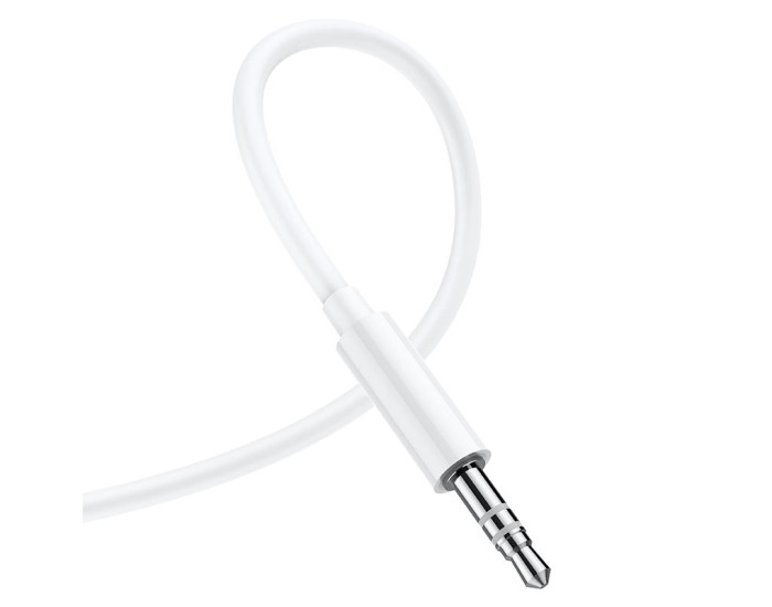 Кабель AUX Borofone BL9 Lightning to 3,5 1m White
