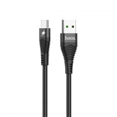 Кабель Hoco U53 5A Flash Type-C 5 (5A / 1.2m) Black