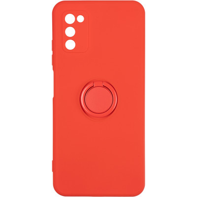 Чохол-силікон Gelius Ring Case Samsung A037, A03S Red