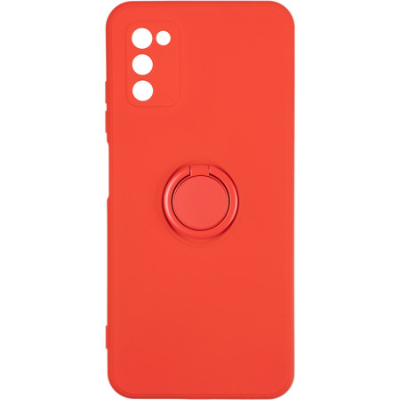Чехол-силикон Gelius Ring Case Samsung A037, A03S Red (Класс B)