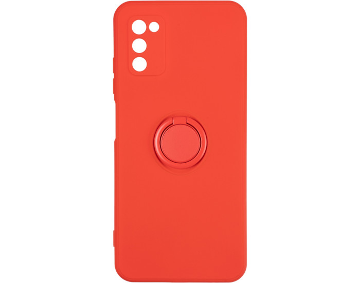 Чехол-силикон Gelius Ring Case Samsung A037, A03S Red