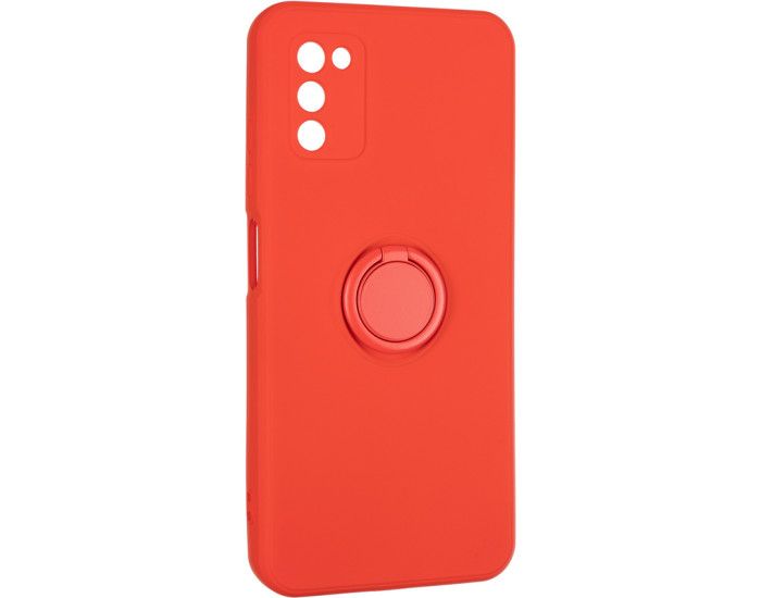 Чехол-силикон Gelius Ring Case Samsung A037, A03S Red