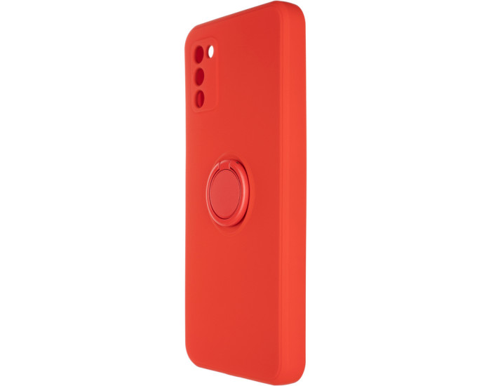 Чехол-силикон Gelius Ring Case Samsung A037, A03S Red