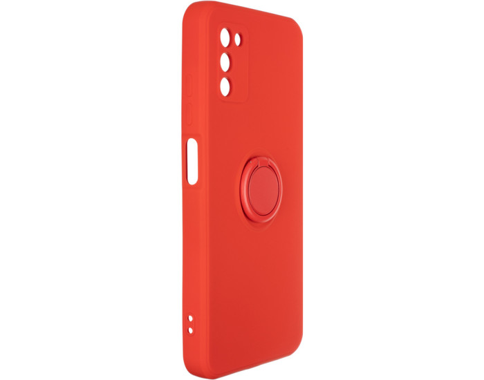 Чехол-силикон Gelius Ring Case Samsung A037, A03S Red
